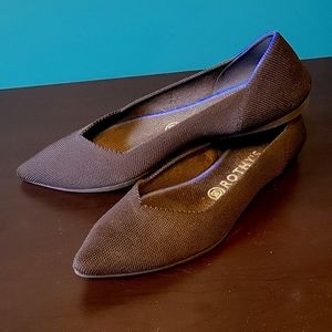 Rothy's Point flats size 9.5